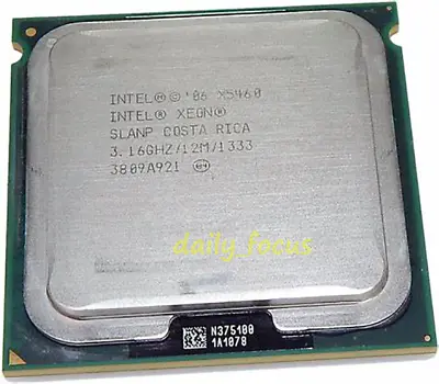 Intel Xeon X5460 3.16 GHz LGA771 4 Cores 4 Threads SLANP CPU Processor 12 MB • $21.26