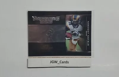 2008 Prestige Steven Jackson #PPR-16 Black #'d 380/500 Prestigious Pros Rams • $3.99