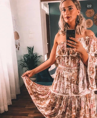 $90 • Buy Spell And The Gypsy Collective Jungle One Shoulder Dress Size XS