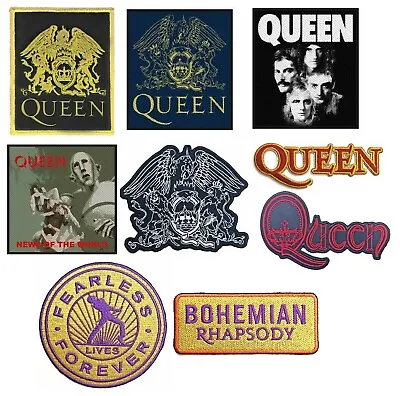 £3.50 • Buy Official QUEEN / FREDDIE MERCURY LOGO PATCH News Of The World Bohemian Rhapsody