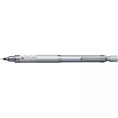 Uni Kuru Toga Roulette Model Auto Lead Rotation 0.5mm Mechanical Pencil Silver • $12.70