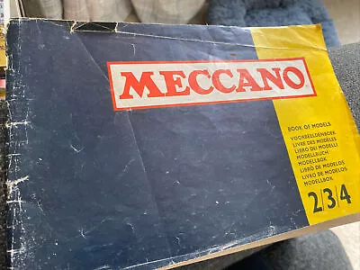 £5.50 • Buy 1974 MECCANO  Book Of Models 2/3/4  Used Condition