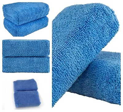 Chemical Guys MIC292 Premium Grade Microfiber Applicator - Blue - Pack Of 2 • $12.99