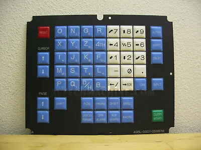 Fanuc Membrane Keysheet Keypad A98L-0001-0568#M02 • $178