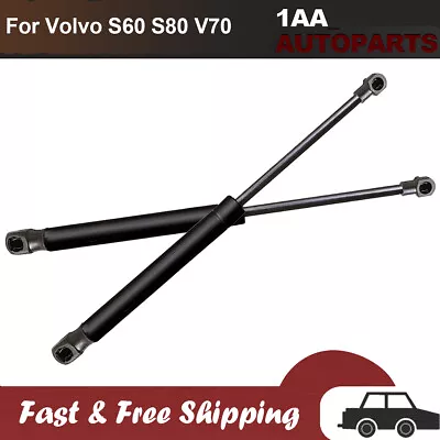 2x Front Hood Lift Supports Struts Shock Spring For 2001-2014 Volvo S60 V70 S80 • $15.51