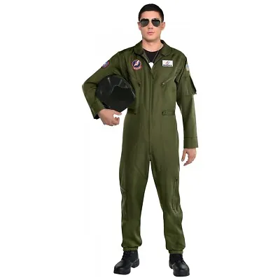 Top Gun Maverick Costume Top Gun Halloween Fancy Dress • $57.11