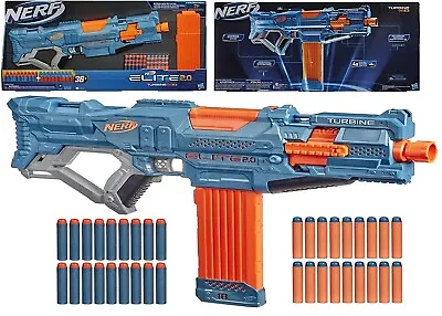 $109 • Buy NERF Elite 2.0 Turbine CS 18 Rapidstrike Ages 8+ Toy Gun Fire Play Blaster Fight