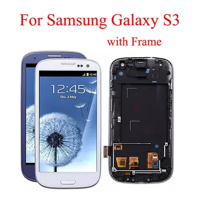 LCD Display & Touch Screen Digitizer Assembly Replace For Samsung Galaxy S3 • $39.59