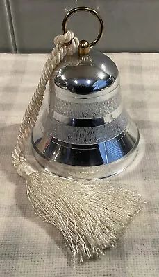 Vintage REUGE Musical Bell Swiss Switzerland Anniversary Song Tassel  • $18