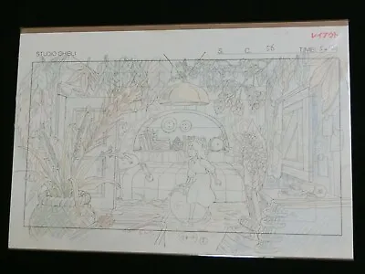 Arrietty Cel Original Genga Replica Anime Hayao Miyazaki Studio Ghibli Layout • $99