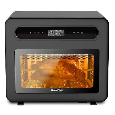 Steam Air Fryer Toast Oven Combo  26 QT Steam Convection Oven Countertop • $237