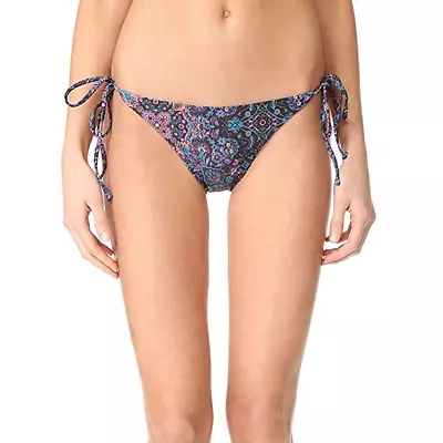 L*Space Women's Lily Julitta Print Side Tie Swim Bottom Multi XS • $12.50