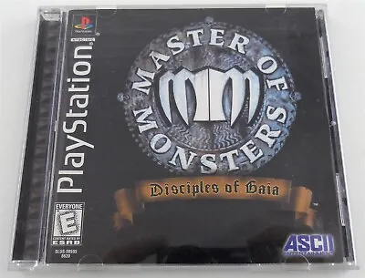 Master Of Monsters Disciples Of Gaia (PlayStation 1998) Used • $39.99