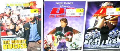 Mighty Ducks Dvd 1 2 2 Dvd Three Movies In Three Cases • $7.39