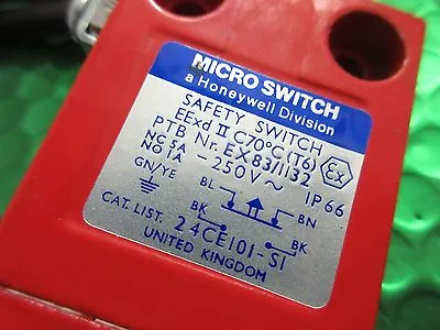 24CE101-S1 Honeywell Micro Switch Safety Switch NEW BOXED.IP66 • £50