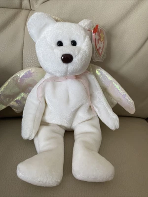 £0.99 • Buy Teddy Bear Rare Halo Ty Original Beanie Baby With Valuable Errors
