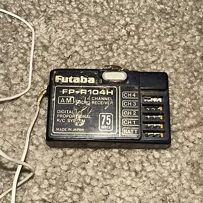 Futaba FP-R104H - 4 Channel AM Micro Receiver 75 MHz • $24.99