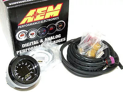 AEM 30-4406 52mm Electronic -30-35psi Turbo Boost Gauge Meter • $179.95