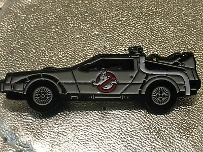 £5.95 • Buy Ghostbusters Pin ECTO 1 Car Cult Classic Movie Enamel Pin Badge