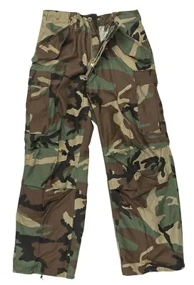 Genuine Army M65 Trousers. Woodland Camoflauge. Medium (31-35 ) Regular - NEW • $74.69