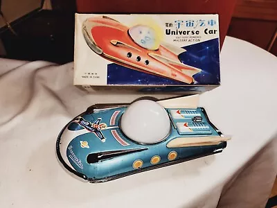 Vintage Futuristic Space Car Battery Operated Working With Box • $99.95