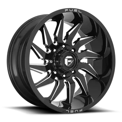 20x9 Fuel D744 SABER Gloss Black Milled Wheel 8x170 (20mm) • $426