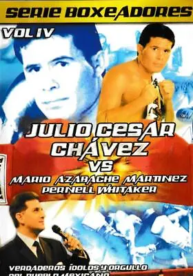 Julio Cesar Chavez Vs Mario Azabache Martinez & Pernell Whitaker Volume 4 DVD  • $14.99