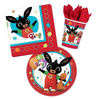 £4.88 • Buy Bing Bunny Party Tableware Set Picnic Table Childrens Girls Boys Easter Birthday