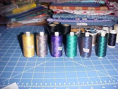 Madeira Embroidery Thread Made In Germany Multi-Color Lot (6) Supertwist 1000m • $24