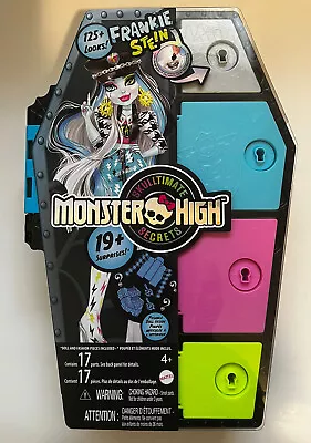 Monster High Doll & Fashion Set Frankie Stein With Dress-Up Locker 125+ Looks! • $69.95