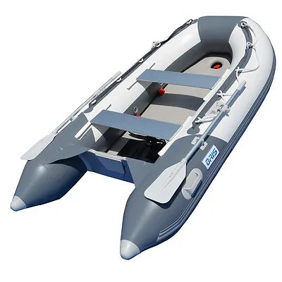 $989 • Buy 3.0M Inflatable Boat Raft Dinghy Tender Pontoon Fishing Boat With AIR-DECK Floor