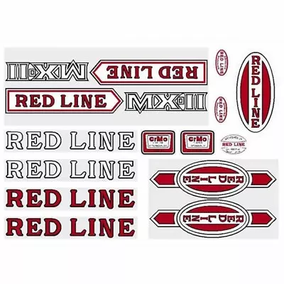 Old School Bmx Redline 1980 Mx2 Sticker Kit • $49