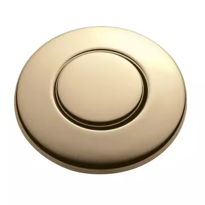 Garbage Disposal Sink-Top Air Switch Push Button French Gold Insinkerator • £28.16