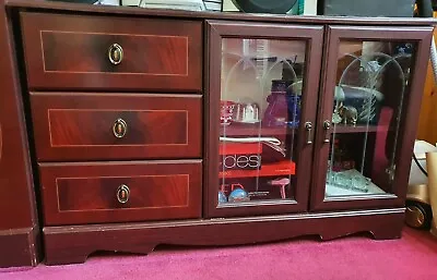 Italian Wooden TV Cabinet Vintage Style • £115
