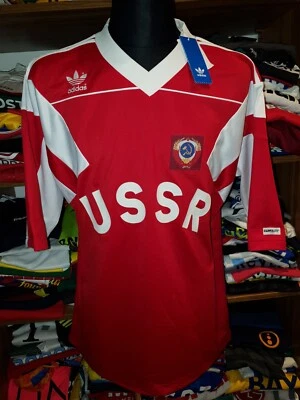 £95.99 • Buy NEW USSR ADIDAS ORIGINALS RETRO SHIRT SIZE M CCCP JERSEY CAMISETA TRIKOT (t674)