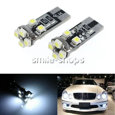 2Pcs White Error Free W5W 2825 LED Bulb For Audi Mercedes Parking Position Light • $8.51