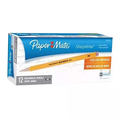 Paper Mate SharpWriter Mechanical Pencils 0.7mm HB #2 Yellow 24 Count  • $26.17