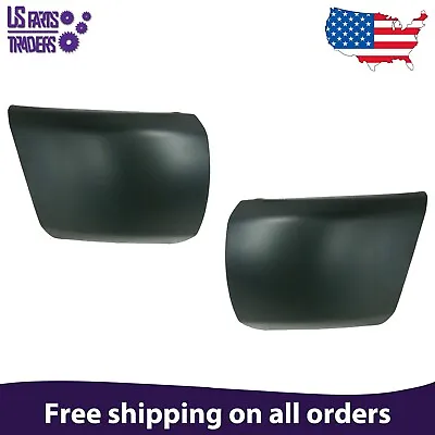 NEW Set Of  2 Front Bumper End Caps Primed For 2007-2013 Chevy Silverado 1500 • $69.33