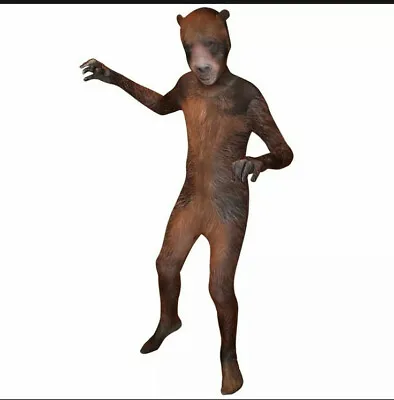 Child Kid Morphsuit Animal Planet Grizzly Bear Halloween Costume Skin Suit  • $24.90