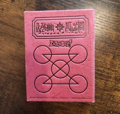 Zatch Bell Red Spellbook Trading Card Game - Original Owner - Bandai Namco • $15