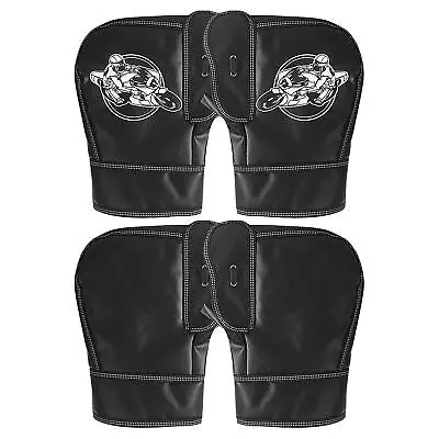 Motorcycle Motorbike Scooter Waterproof Gloves Warm Handlebar Mitts Muffs Cover • $39.69