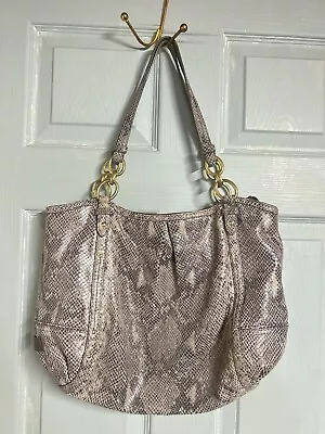 Coach F22231 Alexandra Chain Embossed Exotic Tote   $428 • $79.89