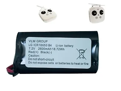 $29.62 • Buy Battery For DJI Phantom 3/4 Advanced PRO 4K Remote Controller 2600mAh 7.2v
