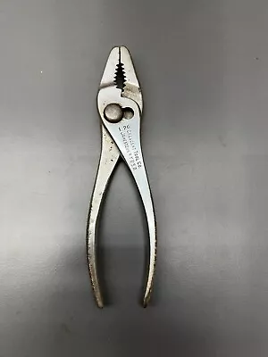 Vintage Crescent L-26 Slip Joint Thin Nose Pliers Textured Handles - Vgc - Usa! • $15