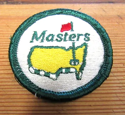 Vintage Golf Patch - The Masters (Augusta National) NEW OLD STOCK 2 INCHES DIA • $8.99