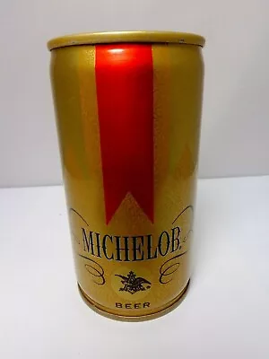 Michelob Crimped Steel Push Tab Empty Beer Can #93-14-aa  Utah Style Lid • $4