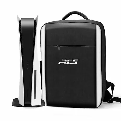 For PS5 Travel Storage Bag Carrying Backpack Game Console Accessories Protective • $21.84