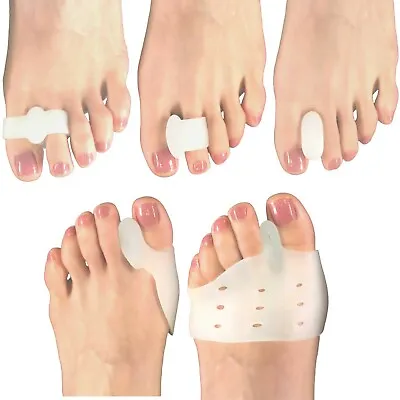 $12.99 • Buy Chiroplax Bunion Protector Corrector Pad Cushion Toe Separator Spacer (5 Pairs)