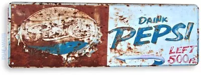 TIN SIGN Pepsi Retro Rustic Rusty Sign Kitchen Cottage Farm A142 • $8.45