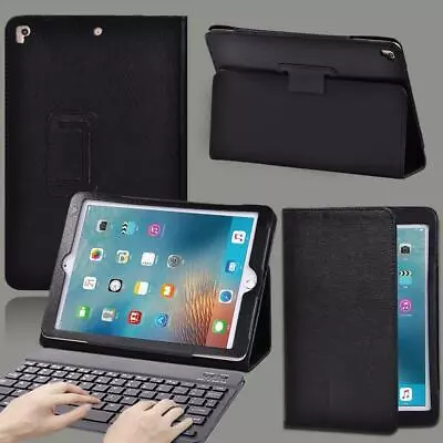 Leather Cover Case+Bluetooth Keyboard For Apple IPad 7th 8th 9th Gen 10.2'' 2021 • £11.96